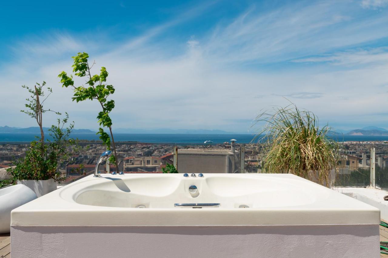 Apartmán Dreamy Aegean View Atény Exteriér fotografie